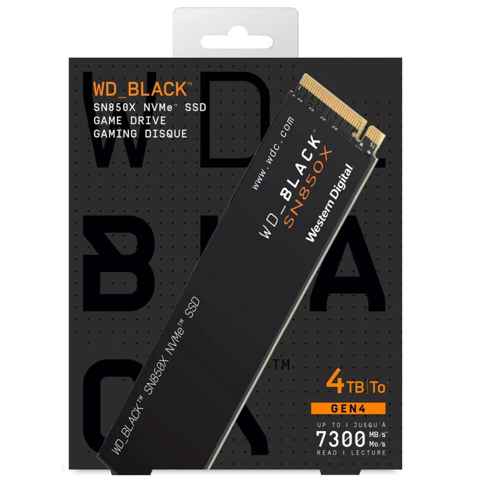 WD Black SN850X 4TB
